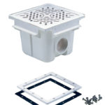 Bonde de fond carrée 210 x 210 mm astral pool