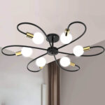 Suspension otissa noire 900*280MM E 27 / 845573