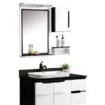 Meuble 80CM W5 BLANC / NOIRE