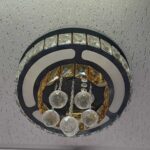 Luster N21/30cm rond / R2775 / 3 lampe E14 / 3 position led éclairé