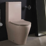 WC PATE 2330 BEIGE RONDE