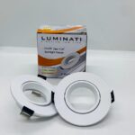Spot luminati Blanc 2 pièces  blanc mr16