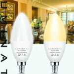 Lampe  E14 3000k 220v led C37-7w