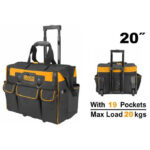 SAC A OUTILS RIGIDE A ROULETTES 20KG MAX/HRRTB2002