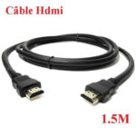 CABLE HDMI 1.5M NOIR/CHDMI15