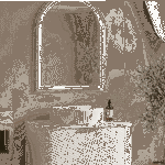 MEUBLE SALLE DE BAIN 80 HG-9007