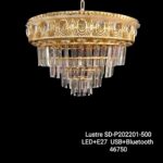 LUSTER SD-P202201/500LED+E27-USB/BLUETOOTH