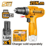 VISSEUSE LI-ION 12V 1.5A 20NM 1BATTERIE CDLI12428