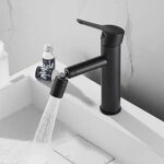 %MITIGEUR BIDET RO ST002B NOIR SUS 304 NM10.4005