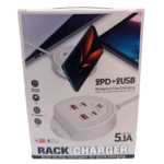 RACK CHARGER 66W 2PD+2USB