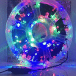 GURLANDE LED 50M BK/RGB HT-LJ24