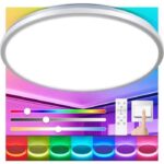 PLAFONNIER LED WHITE 28W 3 CL 6500+3000K PLDIM28-W