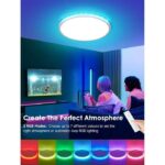 PLAFONNIER LED WHITE 28W 3 CL 6500+3000K PLDIM28-W – Image 2