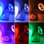 PROJECTEUR LED MULTICOULEUR 9W+TELEC PRJSP-RGB – Image 3