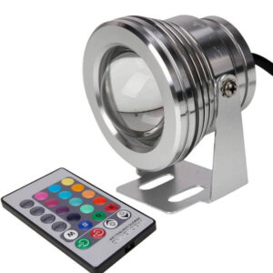 PROJECTEUR LED MULTICOULEUR 9W+TELEC PRJSP-RGB