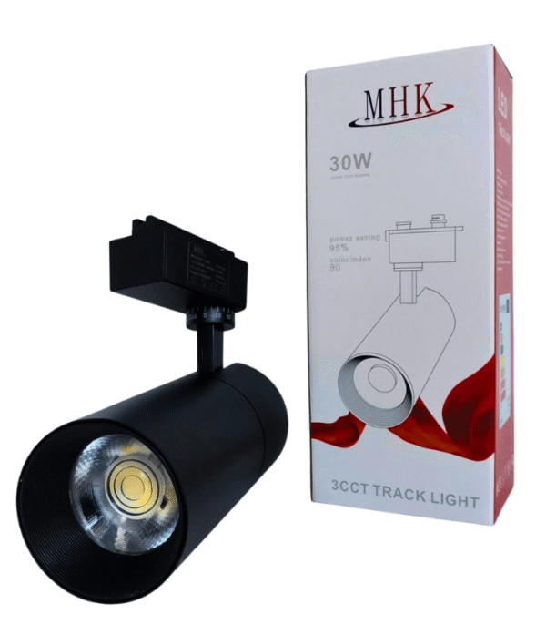 SPOT SUR RAIL 30W 3 POSITION 3K/4K/6K â€“ Image 1