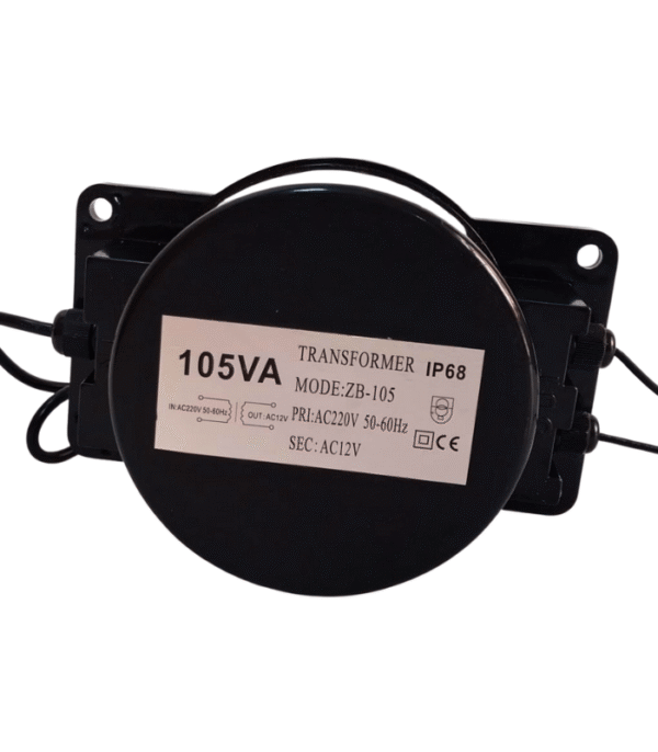 TRANSFORMATEUR IP68 AC12V 105W â€“ Image 1