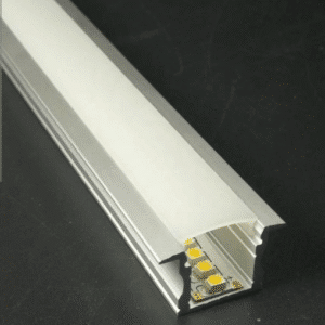 Profilight encastré silver 20*20mm 3m / PR068-3-SI