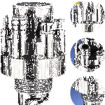 TOP SIPHON CLAPET 50 POUR OSMOSEUR ANTOD