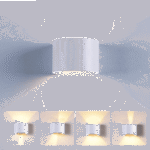 APLIQUE MURAL LED 2W 3000K X799-2W WH