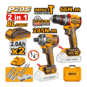 PACK 2 MACHINE VISSEUSE/PERC BRUSHLESS CKLI20277