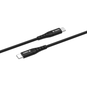 CABLE CHARGE USB-C VER-C NOIR 60W 3A 1M/CCB1MTN