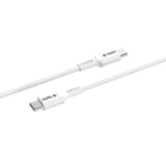 CABLE CHARGE USB-C VER-C BLAN 60W 3A 2M/CCC2MTB