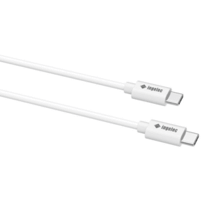 CABLE CHARGE USB-C VER-C BLANC 60W 3A 1M/CCB1MNB