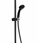 %KIT DOUCHE AVEC MITIGEUR INOX SUS304 NOIR ST030B