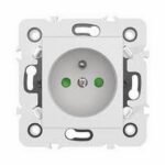 MECANISME PRISE 2P+T 20919-1 BLANC MILLENIUM