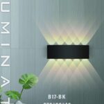APPLIQUE MURALE B17 BK 4000K
