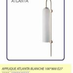 APPLIQUE ATLANTA BLANCHE 100*800 E27/1880840315