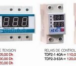 RELAIS DE CONTROLE DE TENSION ET COURANT TDP2-1