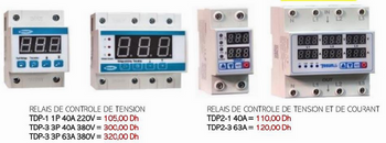 113258 RELAIS DE CONTROLE DE TENSION ET COURANT TDP2-1 – Image 1