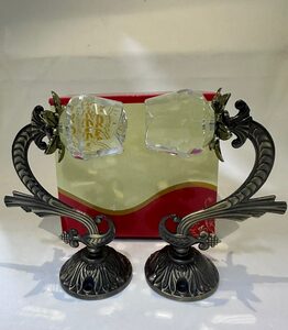 LES EMBRASSES CRISTAL BRONZE/CHROME
