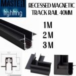RAIL MAGNETIC TRACK RAIL 40MM 3M MST.RAIL5 NOIR
