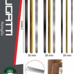 BARE DECORATIVE CORNER L30 GOLD INOX