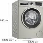 MAL BOSCH 9 KG 1400TR SERIE 4 INOX/WGA2440XME