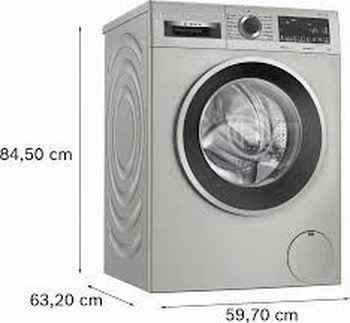 115658 MAL BOSCH 9 KG 1400TR SERIE 4 INOX/WGA2440XME – Image 1