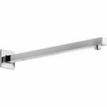 BRAS DOCHE MURAL CARRE CHROME 40CM /SP057