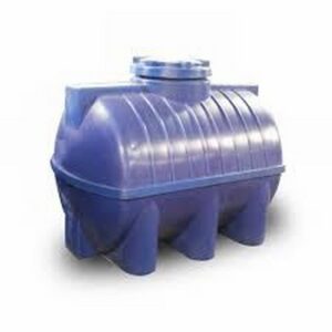 CITERNE HORIZENTAL 500L BLEU