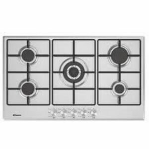 PLAQUE CANDY 5F 90CM INOX GRILLE EMAILLE CHW93WPX