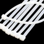 COLIIIERS DE SERRAGE BLANC 7.6*250 MM
