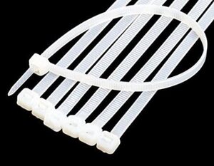 COLIIIERS DE SERRAGE BLANC 7.6*250 MM