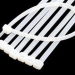 COLLIERS DE SERRAGE BLANC 7.6*400 MM
