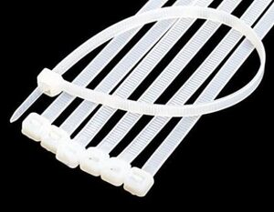 COLLIERS DE SERRAGE BLANC 7.6*400 MM