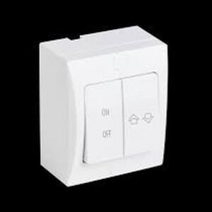 INTERRUPTUER INVERSEUR ON-OFF OPTIMO BLAN 10739