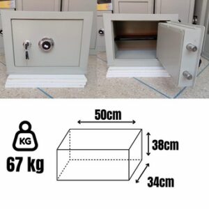 COFFRE FORT MECANIQUE 38*50*34CM POIDS 67KG
