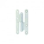 PAUMELLE 110/55/2.5 BR ZINGUE BLANC GAUCHE