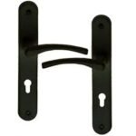 POIGNEE CASA PLATE HANDLE NOIR CYLINDR 038.352.023